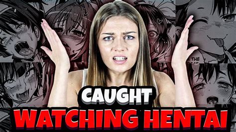 Masturbating while <strong>watching</strong> porn 4. . Girl watching hentai